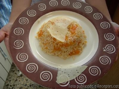 Recepta de cuina de Arròs amb carabassa