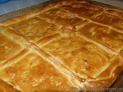 Recepta de cuina de Empanada gallega de pop i llom