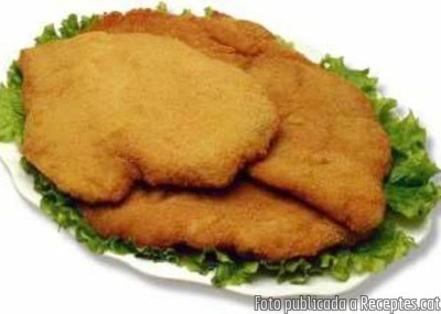 Escalope de Ternera con salsa de almendras