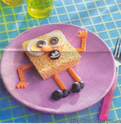 Recepta de cuina de Pastel de pescado de bob esponja