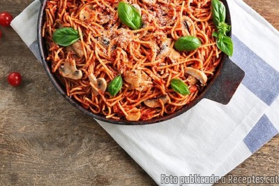 Recepta de cuina de Espagueti a l'estil Ascones