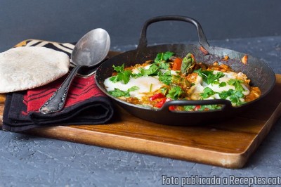 Recepta de cuina de Espàrrecs Shakshuka