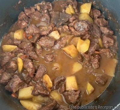 Recepta de cuina de Estofat de vedella