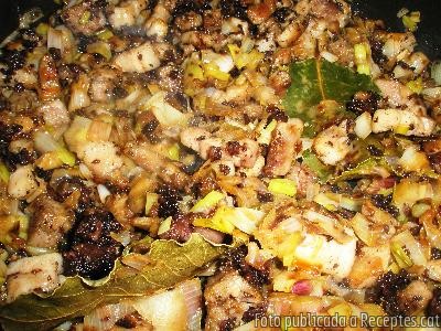 Recepta de cuina de Faves amb Calçots
