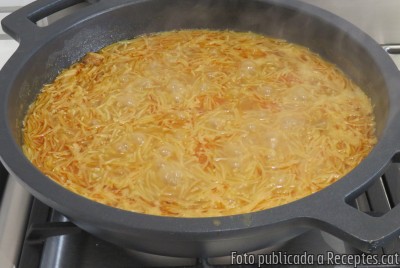 Recepta de cuina de Fideuà senzilla i ràpida