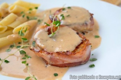 Recepta de cuina de Filet de porc amb salsa Sherry