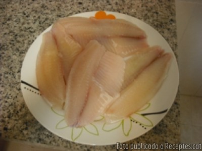 Recepta de cuina de Filets de peix arrebossats amb pols de cep