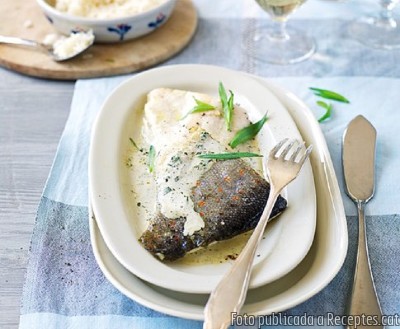 Recepta de cuina de Filets de truita amb salsa d'estragó