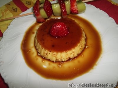 Recepta de cuina de Flam d'ou