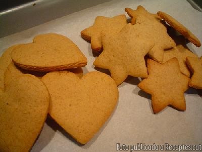 Recepta de cuina de Galetes de gingebre