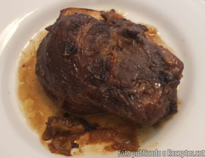 Recepta de cuina de Galtes de porc rostides