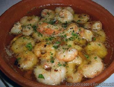 Gambes al ajillo