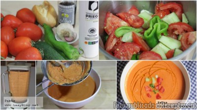 Recepta de cuina de Gazpacho