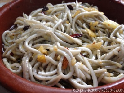 Recepta de cuina de Gules amb allets