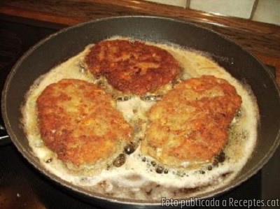 Hamburgueses de carn picada al forn