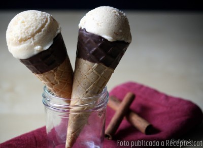 Gelat de turró de Xixona