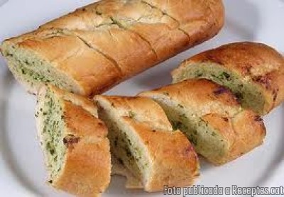 Recepta de cuina de Garlic bread