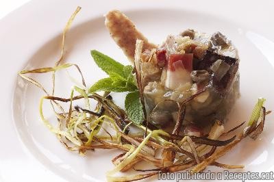 Recepta de cuina de Àspic de faves