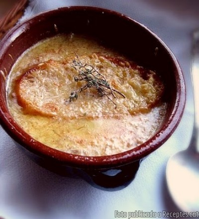 Recepta de cuina de Sopa de ceba