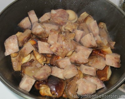 Recepta de cuina de Abrons de bedoll amb bull blanc de Camprodon