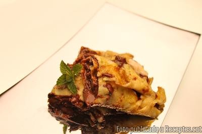 Recepta de cuina de Truita de xocolata