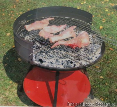 Recepta de cuina de Conill de pagès a la brasa