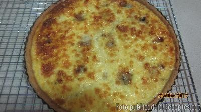 Recepta de cuina de Quiche de porros