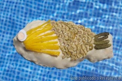Recepta de cuina de Peix de puré farcit