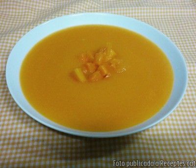 Recepta de cuina de Crema de pastanaga