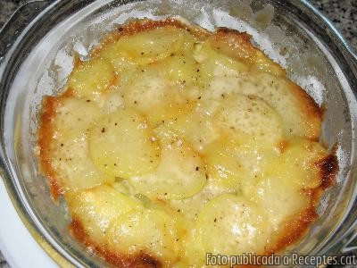 Pastís de patates i carbassó