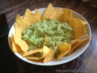 Recepta de cuina de Nachos amb Guacamole