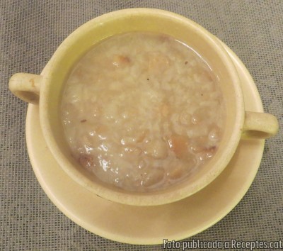 Recepta de cuina de Sopa de tirabecs o estirabecs