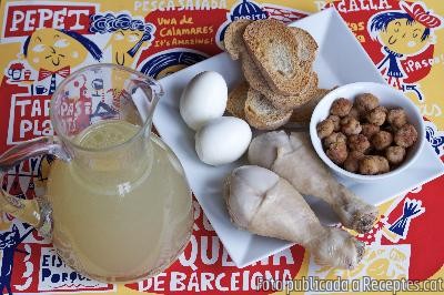 Recepta de cuina de Sopa amb brossa