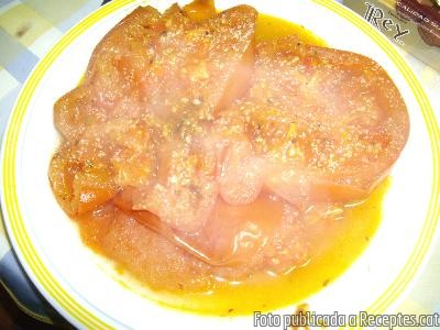 Recepta de cuina de Tomàquets fregits