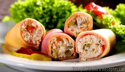 Recepta de cuina de Jamon relleno