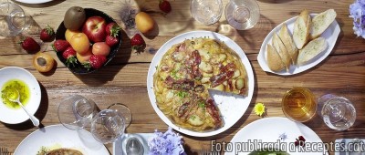 Recepta de cuina de Kartoffel-Speck-Kuchen