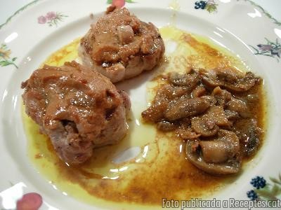 Recepta de cuina de Llomillo amb crosta de foei