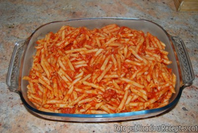 Recepta de cuina de Macarrones de la iaia