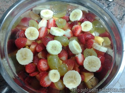 Recepta de cuina de Macedonia de fruites de tardor