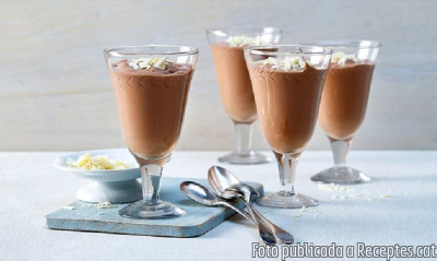 Recepta de cuina de Mousse de xocolata