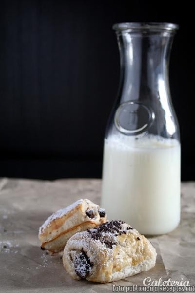 Mini napolitanes de xocolata