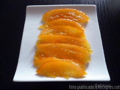 Taronja confitada