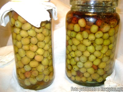 Recepta de cuina de Olives en conserva