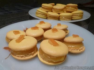 Macarons de mandarina