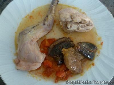 Conill amb figues seques