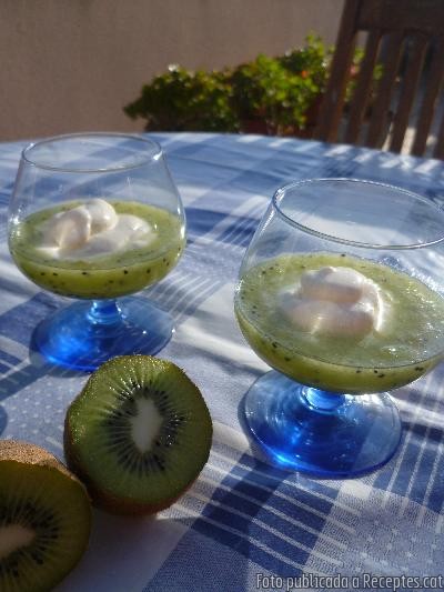 Kiwi amb mascarpone