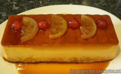Puding d'ensaimada