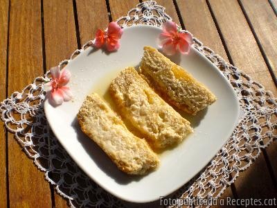 Flam de poma amb canyella