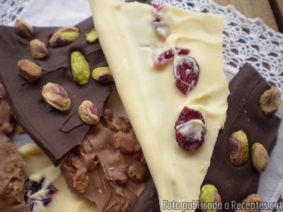 Trencadís de xocolata