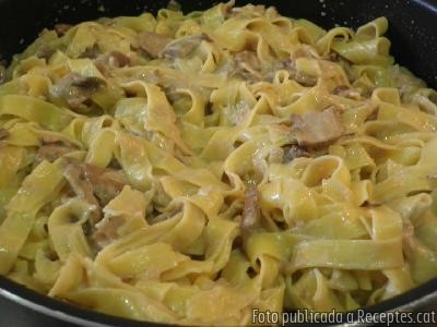 Recepta de cuina de Tagliatelle al funghi porcini
